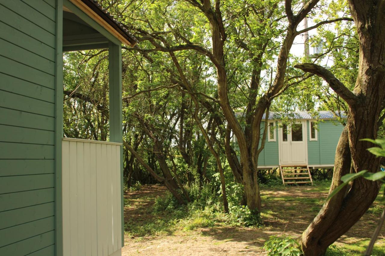 The Kestrel Shepherd Hut, Whitehouse Farm Stowmarket Exterior foto